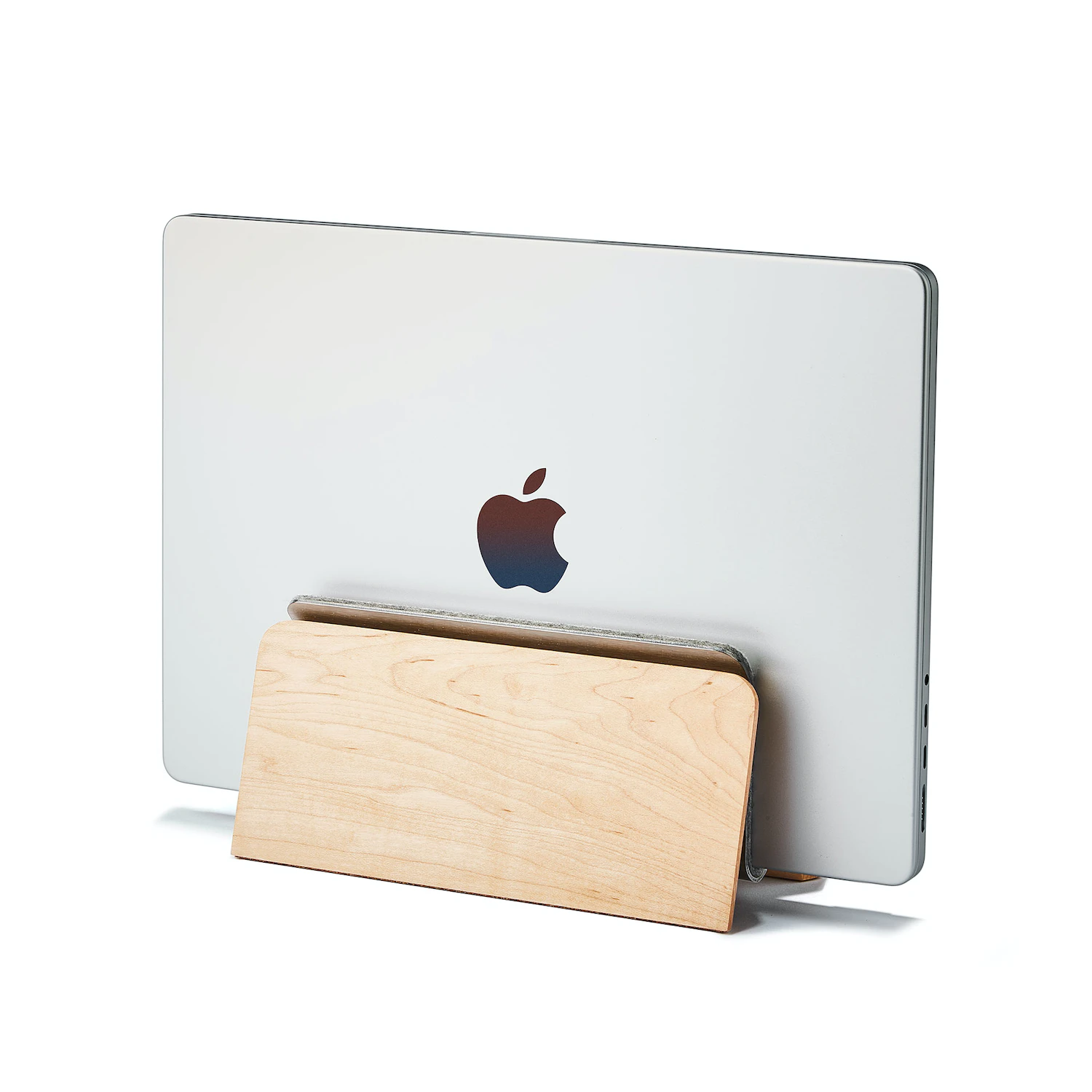 Maple Wood MacBook Dock